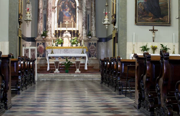 Интерьер церкви Триеста — стоковое фото