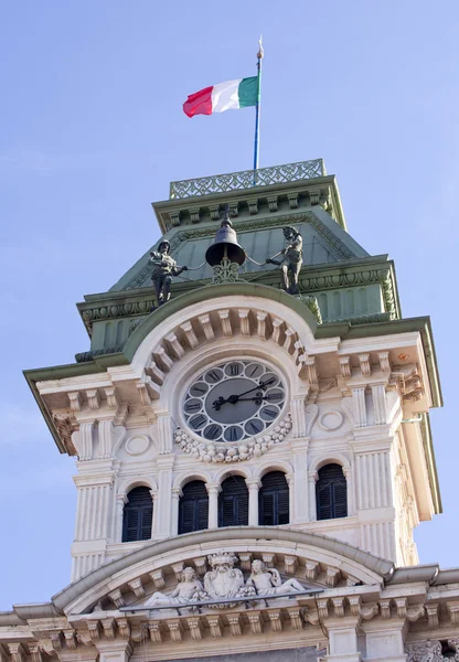 市庁舎、トリエステ — ストック写真