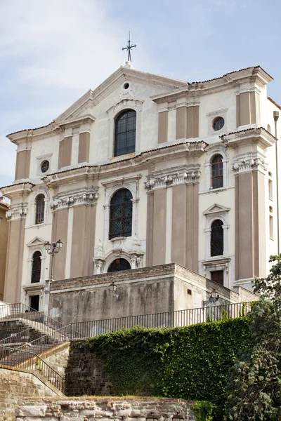 Santa maria maggiore kerk, trieste — Stockfoto