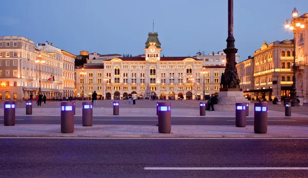Piazza unità d'Italia, Trieste — Fotografie, imagine de stoc