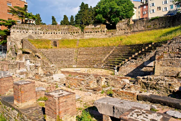 Římské divadlo v Terstu — Stock fotografie