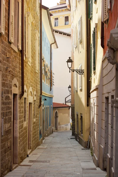 Rua em Trieste, Itália — Fotografia de Stock