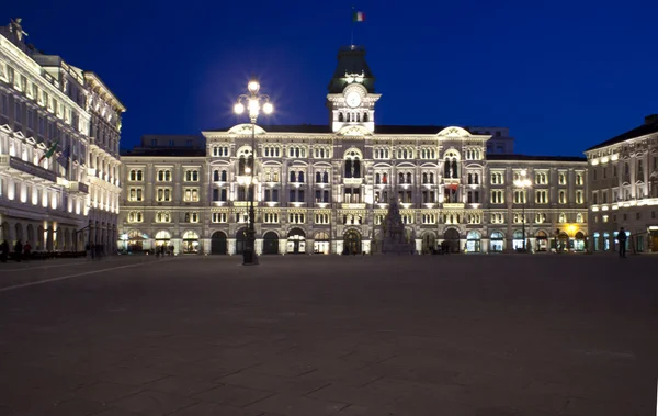 Piazza unità d'Italia, Trieste — Foto Stock