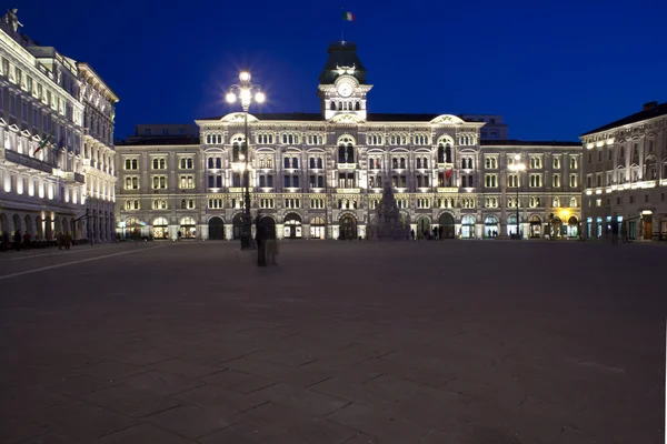 Piazza unità d'Italia, Trieste — Stockfoto