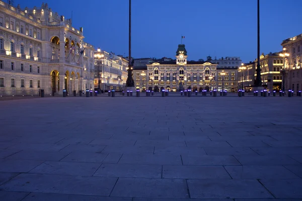 Piazza unità d'Italia, Trieste — стокове фото