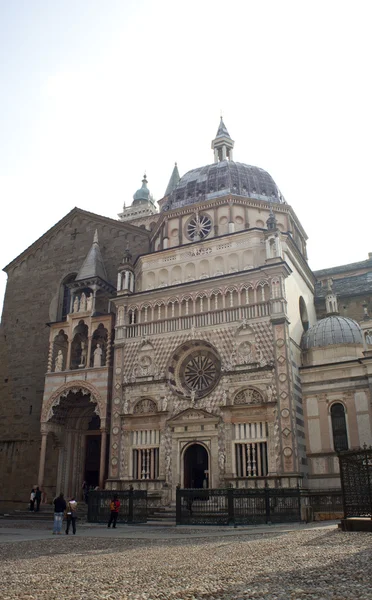 Basilica di Santa Maria Maggiore Bergamo Alta — Stock fotografie