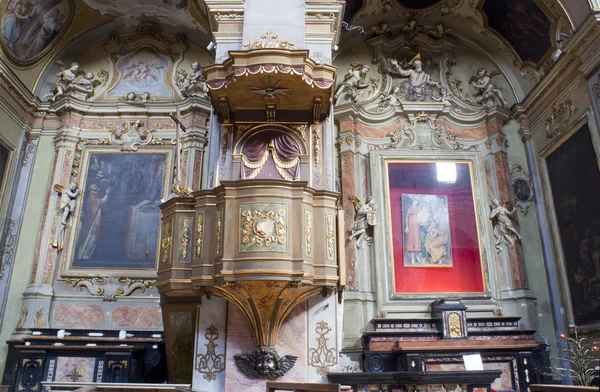 Di Basilica Santa Maria Maggiore di Bergamo Alta — Foto Stock