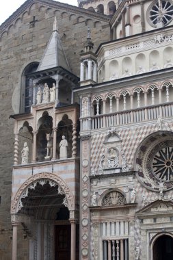 Basilica di Santa Maria Maggiore Bergamo Alta clipart