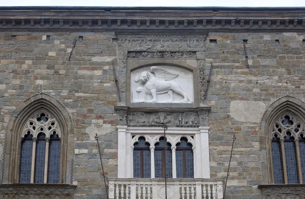Palazzo della ragione, Bérgamo alta — Fotografia de Stock