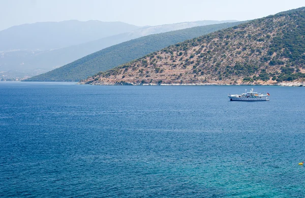 Vista de la costa de Agia Efimia — Foto de Stock