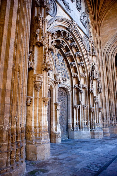 Portal de la Catedral de Oviedo — Foto de Stock