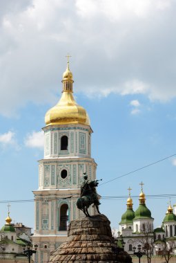 Ukraynalı ünlü anıt hetman bogdan khmelnitsky