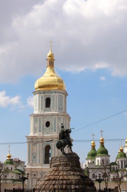 Ukraynalı ünlü anıt hetman bogdan khmelnitsky