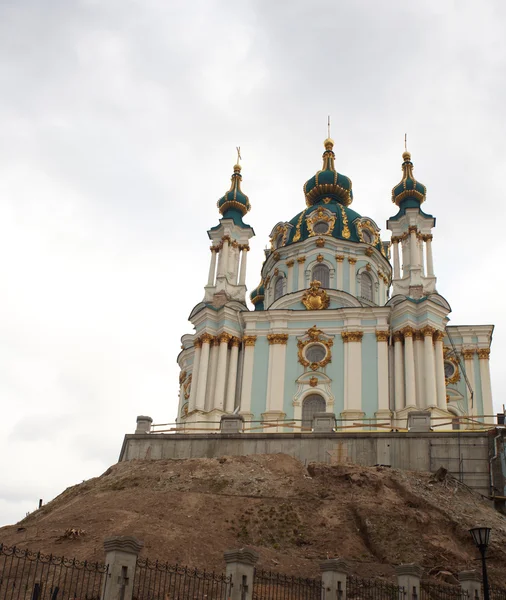 Андріївський собор у Києві — стокове фото