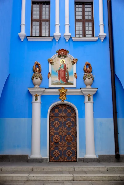 Door of St. Michael's cathedral in Kiev — Stock Photo, Image