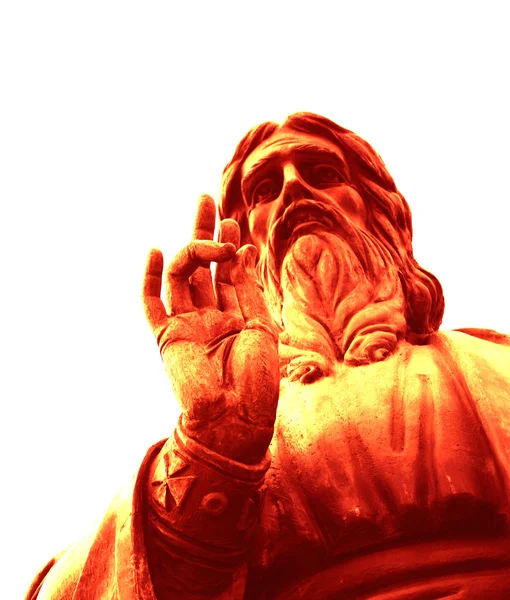Jezus Christus standbeeld, kiev — Stockfoto