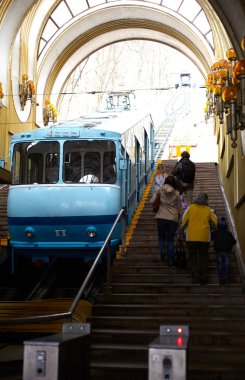 Cableway, Kiev clipart