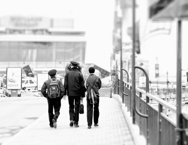 Jeunes marins par derrière — Photo