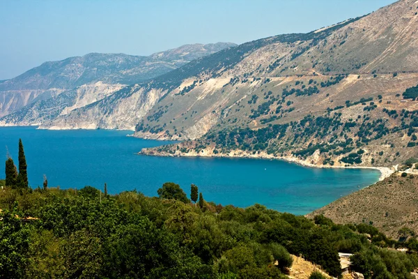 Kefalonia kusten, Grekland — Stockfoto