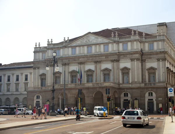 Teatro alla Scala di Milano — Fotografia de Stock