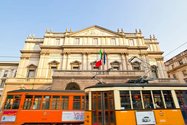 Teatro alla scala, Mediolan — Zdjęcie stockowe