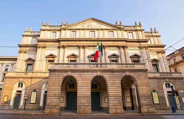 Teatro alla scala in Milaan — Stockfoto