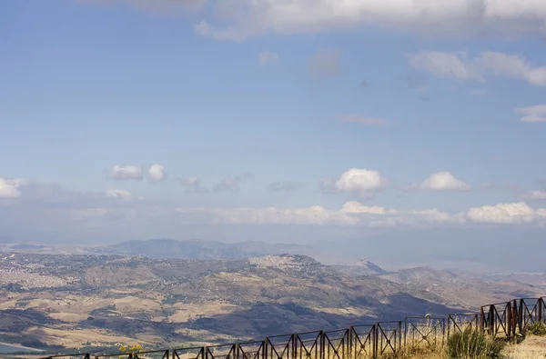 View of Enna countryside — Stok fotoğraf