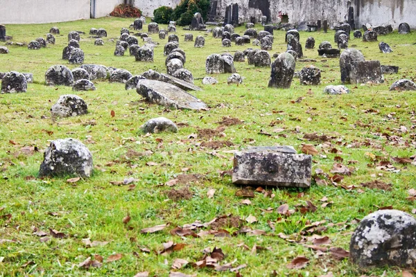 Antiguo cementerio judío — Foto de Stock