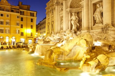 Fontana di Trevi, Rome clipart