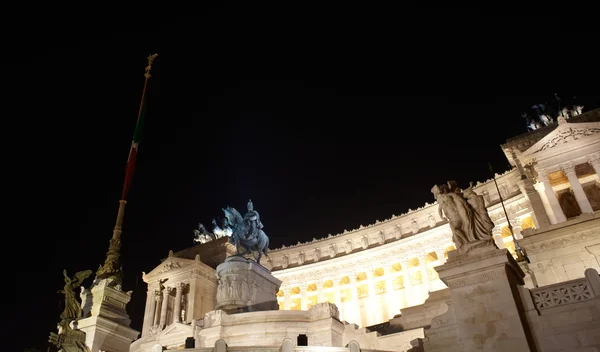 Nationaal monument van victor Emanuel ii, rome — Stockfoto