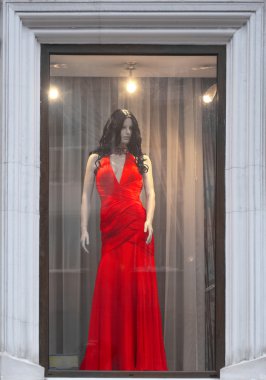 Red dress clipart