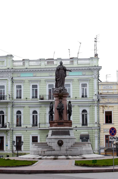Пам'ятник імператриці Катерини, Одеса — стокове фото