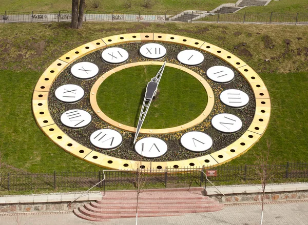 Horloge fleurie, Kiev — Photo