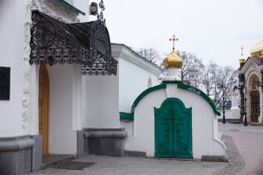 Door, Pechersk Lavra monastery, Kiev clipart
