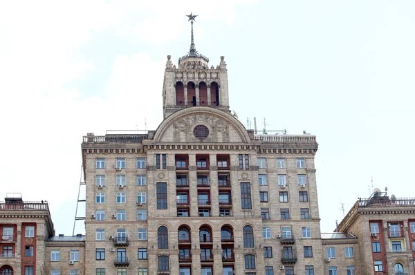 Gebäude in der kreshiatischen Straße, Kiev — Stockfoto