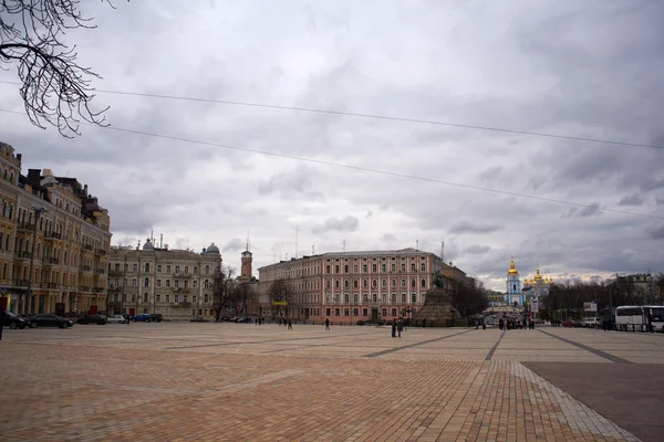 Praça Santa Sofia em Kiev — Fotografia de Stock