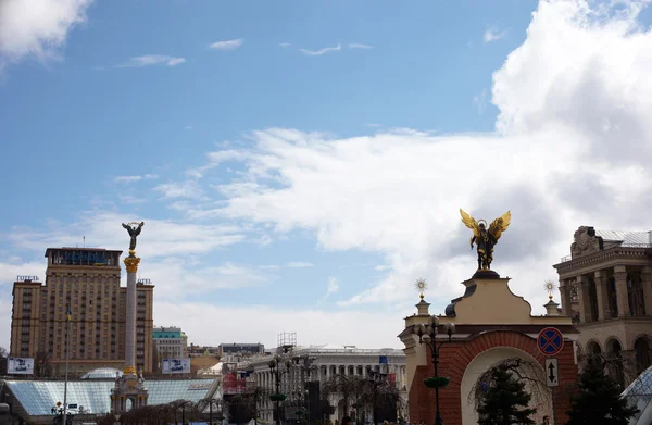 Unabhängigkeitsplatz, Kiev — Stockfoto