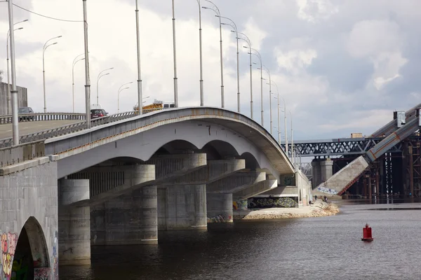 Costruzione di ponti, Kiev — Foto Stock