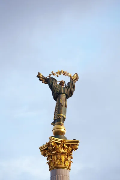 Bağımsızlık Meydanı, kiev sütununda — Stok fotoğraf