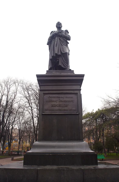 Памятник Воронцову — стоковое фото