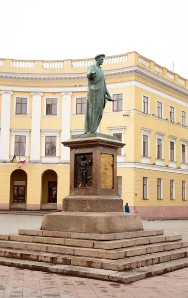 Пам'ятник Дюку Rishelie, Одеса — стокове фото