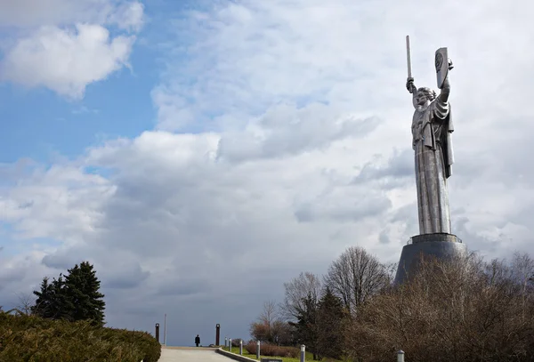 Moederland monument, kiev — Stockfoto