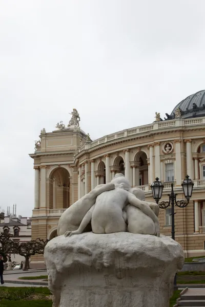 Veduta del Teatro dell'Opera e del Balletto di Odessa — Foto Stock