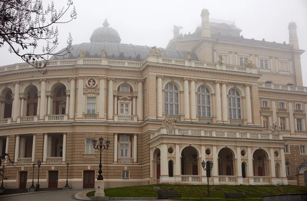 Veduta del Teatro dell'Opera e del Balletto di Odessa — Foto Stock