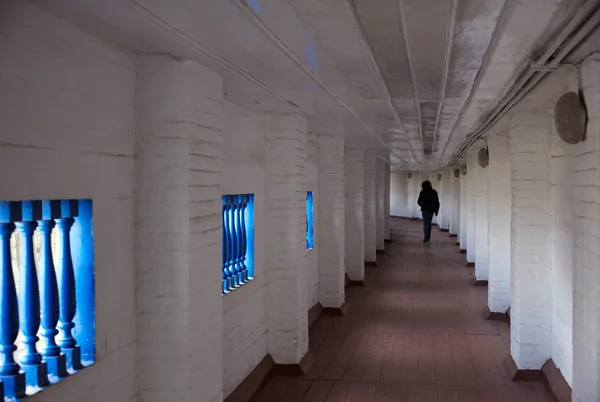 Koridor, Kyjevskopečerská lávra — Stock fotografie