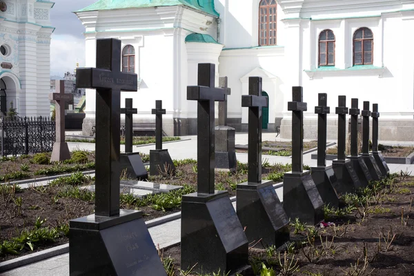 佩乔尔斯克修道院公墓基辅 — 图库照片