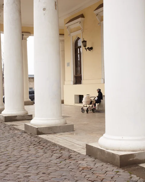 Colonnade in Odessa — Stock Photo, Image