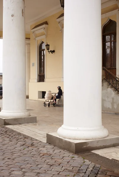Colonnade in Odessa — Stock Photo, Image