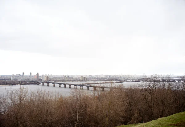 Floden Dnepr, kiev — Stockfoto