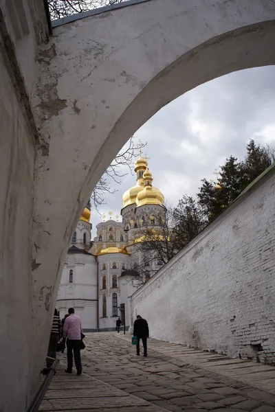 Pechersk lavra klostret, kiev — Stockfoto